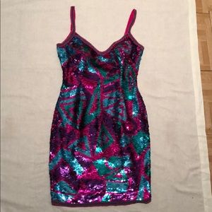 Vintage sequined dress